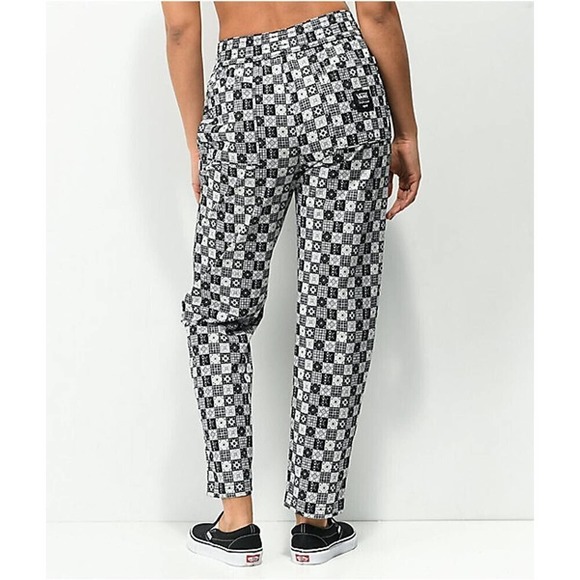 Vans | Skateistan Women's Straight Leg Elastic Waist Print Pants Size M Medium - Picture 2 of 16